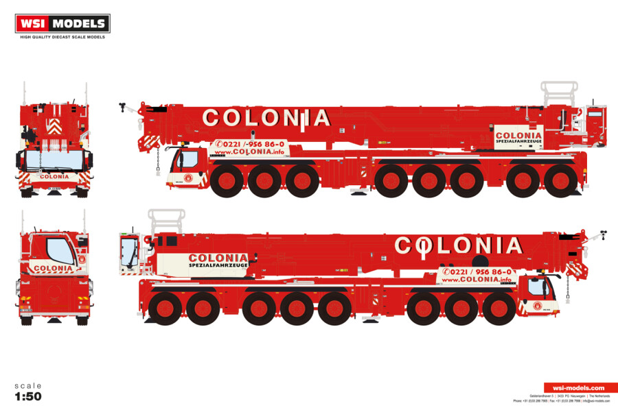 51-2178 - WSI - Liebherr LTM 1650-8.1 Mobilkran - COLONIA - D